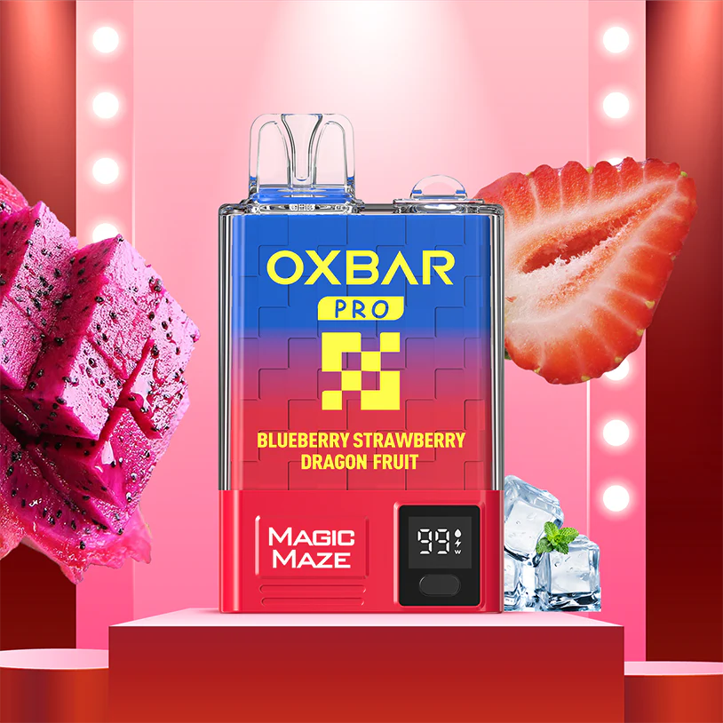 OXBAR MAGIC MAZE PRO 10K - Blueberry Strawberry Dragonfruit